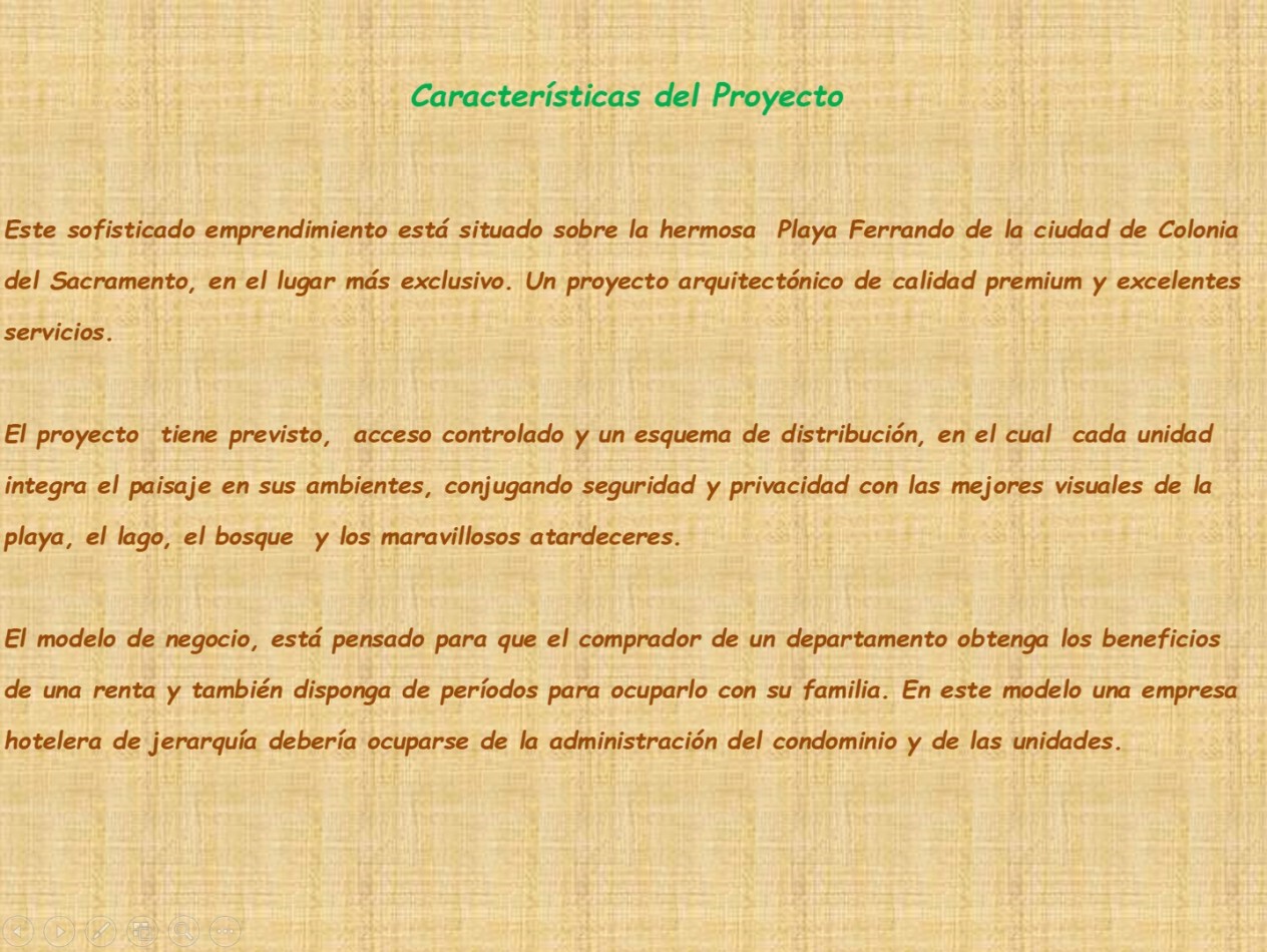 FRACCION DE 2 HECTAREAS SOBRE PLAYA FERRANDO COLONIA URUGUAY